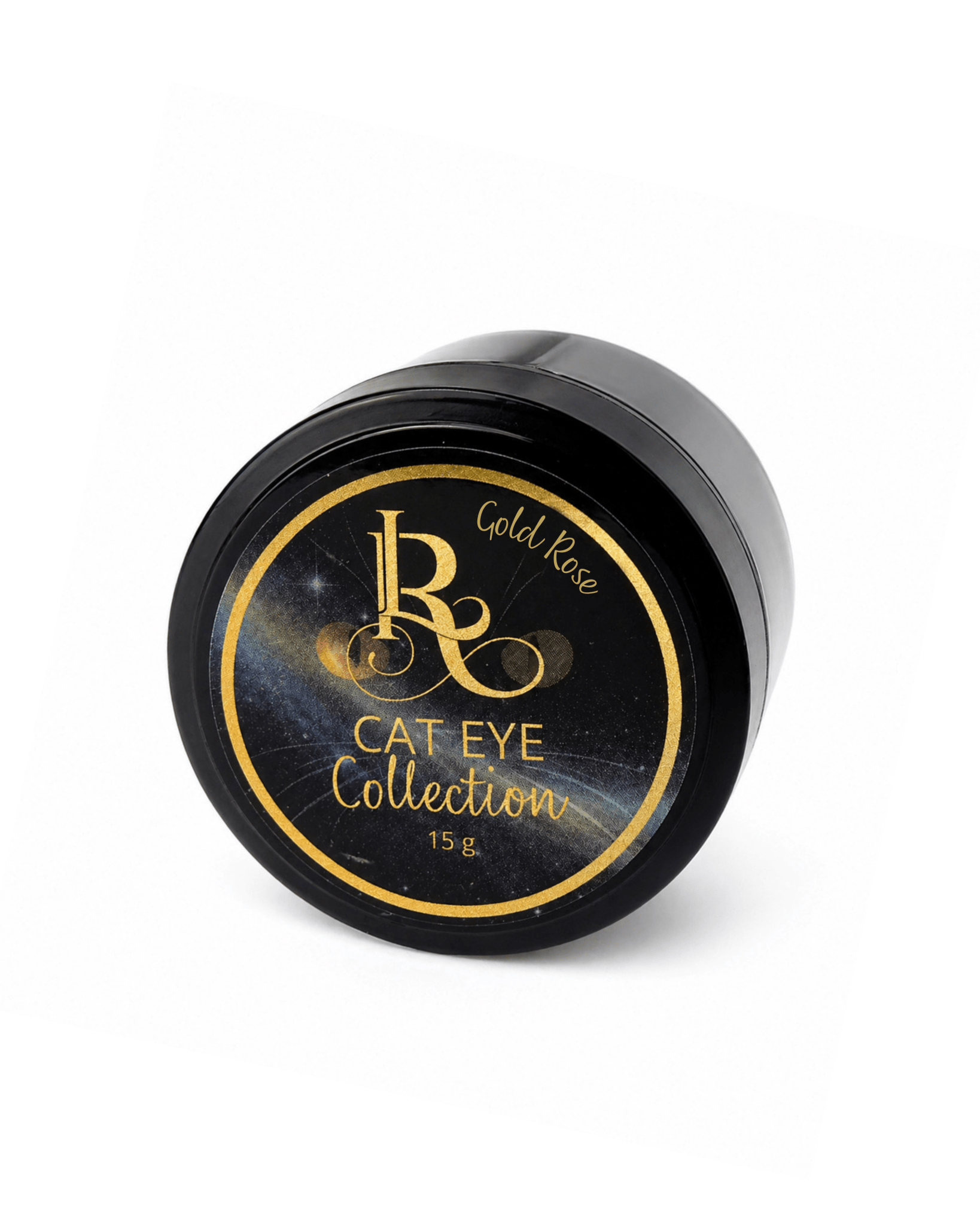 Cat Eye Gold Rose - Roger Louis Nails